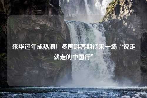 来华过年成热潮！多国游客期待来一场“说走就走的中国行”