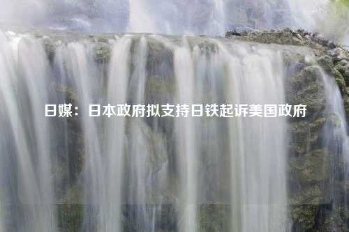 日媒：日本政府拟支持日铁起诉美国政府