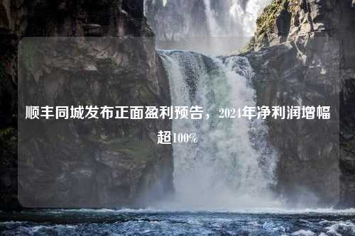 顺丰同城发布正面盈利预告，2024年净利润增幅超100%